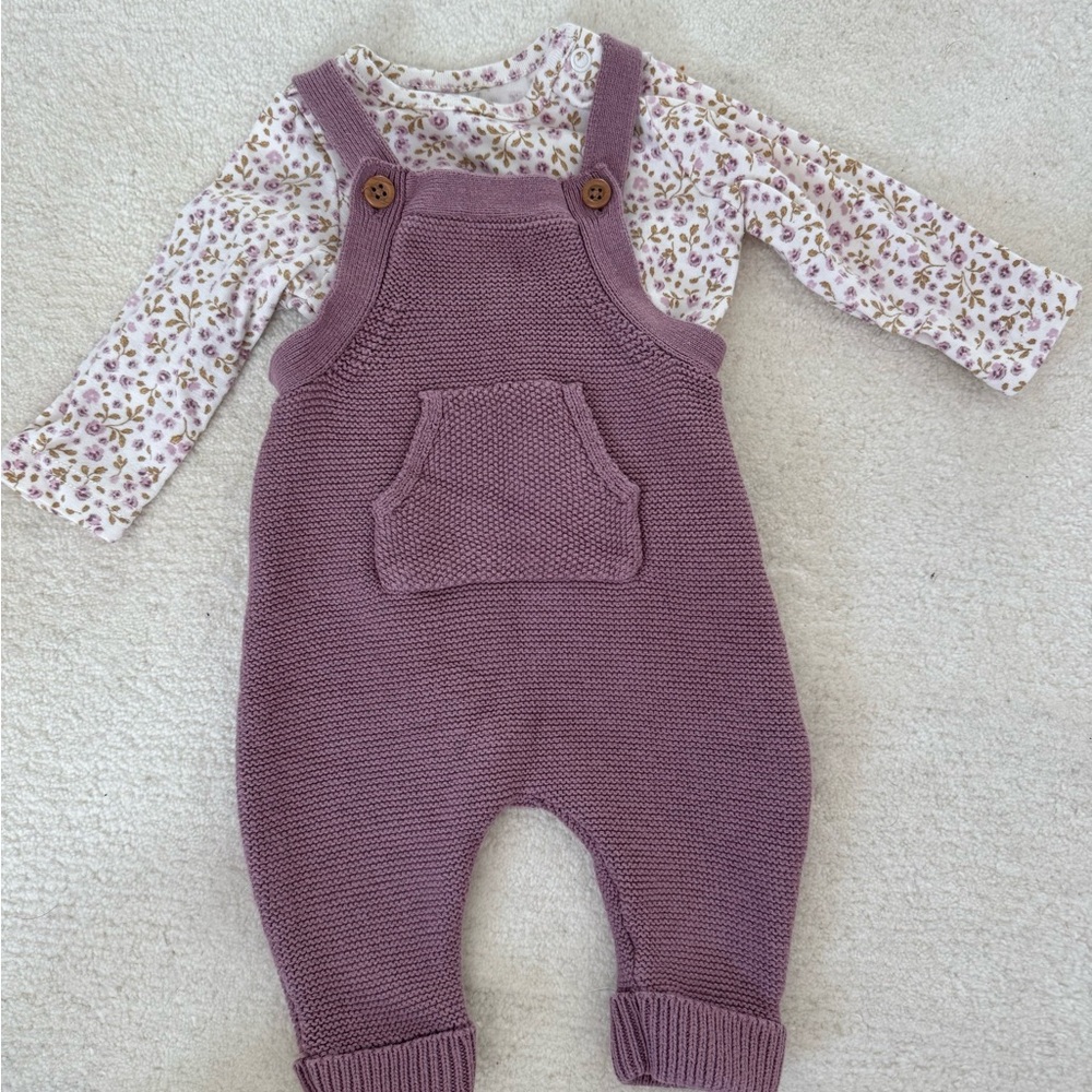 Little Planet by Carter’s Baby Knit Overalls